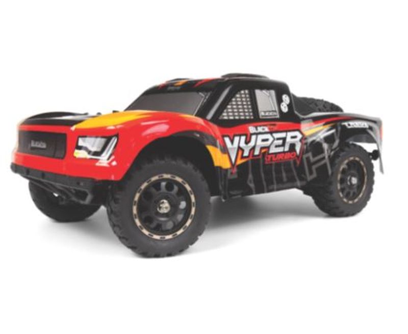 BlackZon Vyper SC Turbo 1/16 4WD Electric 2S Brushless - Red/orange BZN540275