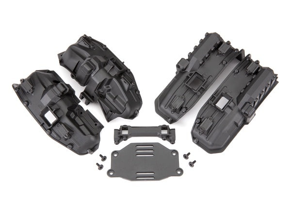 Traxxas Narrow Inner Fenders w/ Rock Light Covers (F&R) TRA8080X