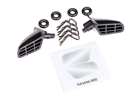 Traxxas Ford Mustang Drag Slash Side Mirrors (2) TRA9422
