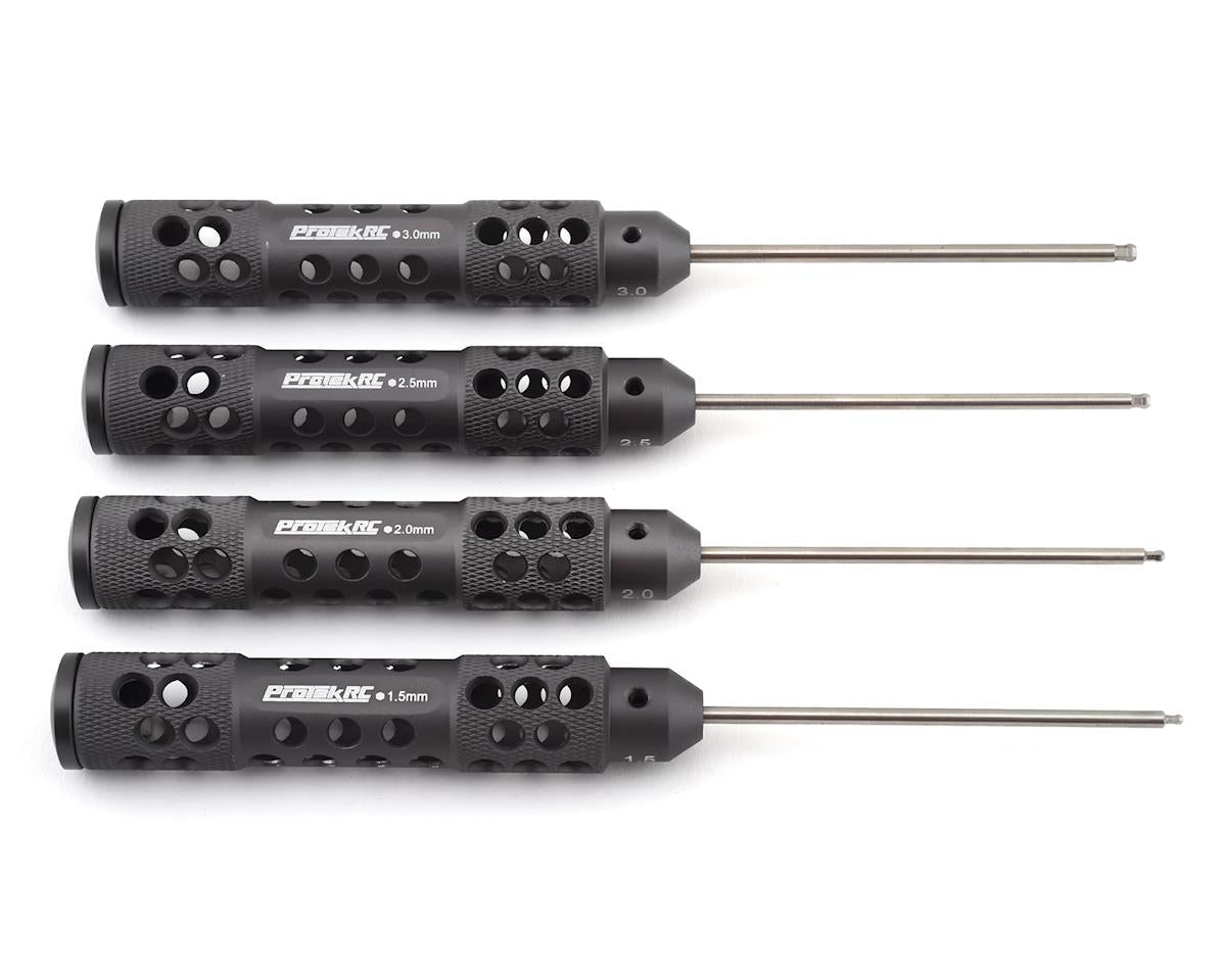 ProTek "Trutorque Sl" Metric Ball End Hex Driver Set (4) PTK-8417
