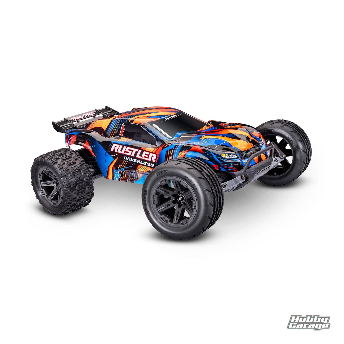 Traxxas Rustler 2WD Brushless TRA37454-4-ORNG