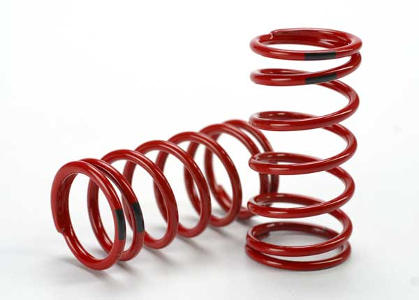 Traxxas 1/10 GTR Springs (4.4-rate Black Stripe) (2) TRA5441