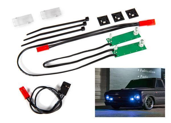 Traxxas Drag Slash Blue LED Headlights TRA9496X
