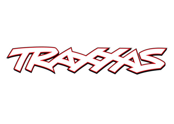 Traxxas 12" Wht Vinyl Sticker TRA61663
