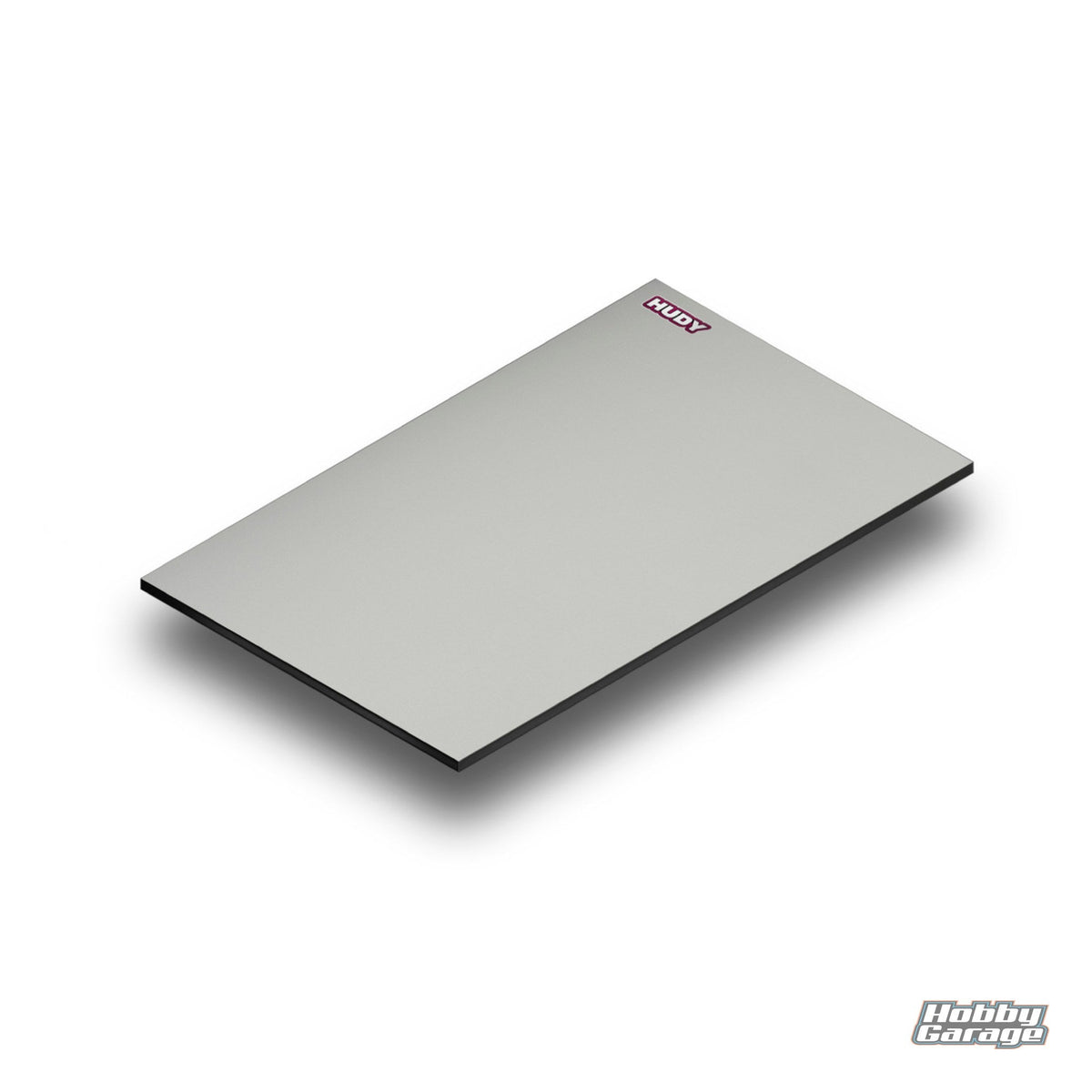 HUDY Flat Set-Up Board 1 / 8 On-Road - Lightweight - Grey HUD108501