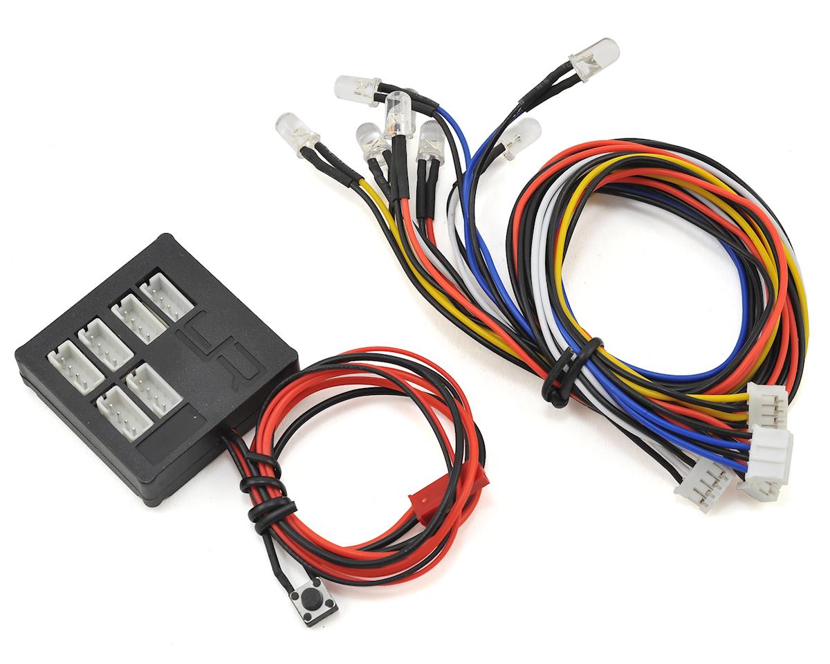 Yeah Racing Dark Drifter 6-slot LED Light Kit W/lights YEA-LK-0002