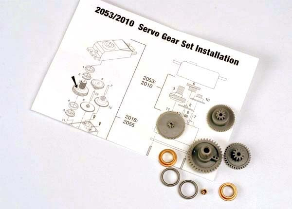 Traxxas Gear Set for 2055, 2056 Servos TRA2053
