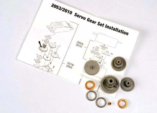 Traxxas Gear Set for 2055, 2056 Servos TRA2053