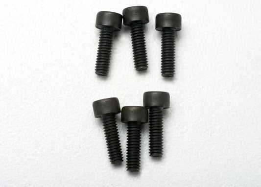 Traxxas Cap-Head Machine Screws 2.5x8 mm (6) TRA3965