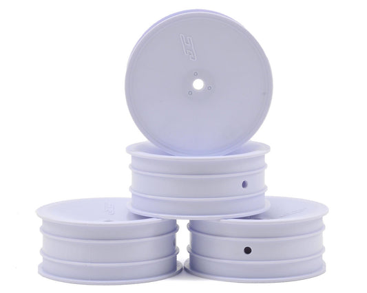 JConcepts 12mm Hex Mono 2.2 Front Wheels (4) (B6/B5/RB6) (White) JCO3347W