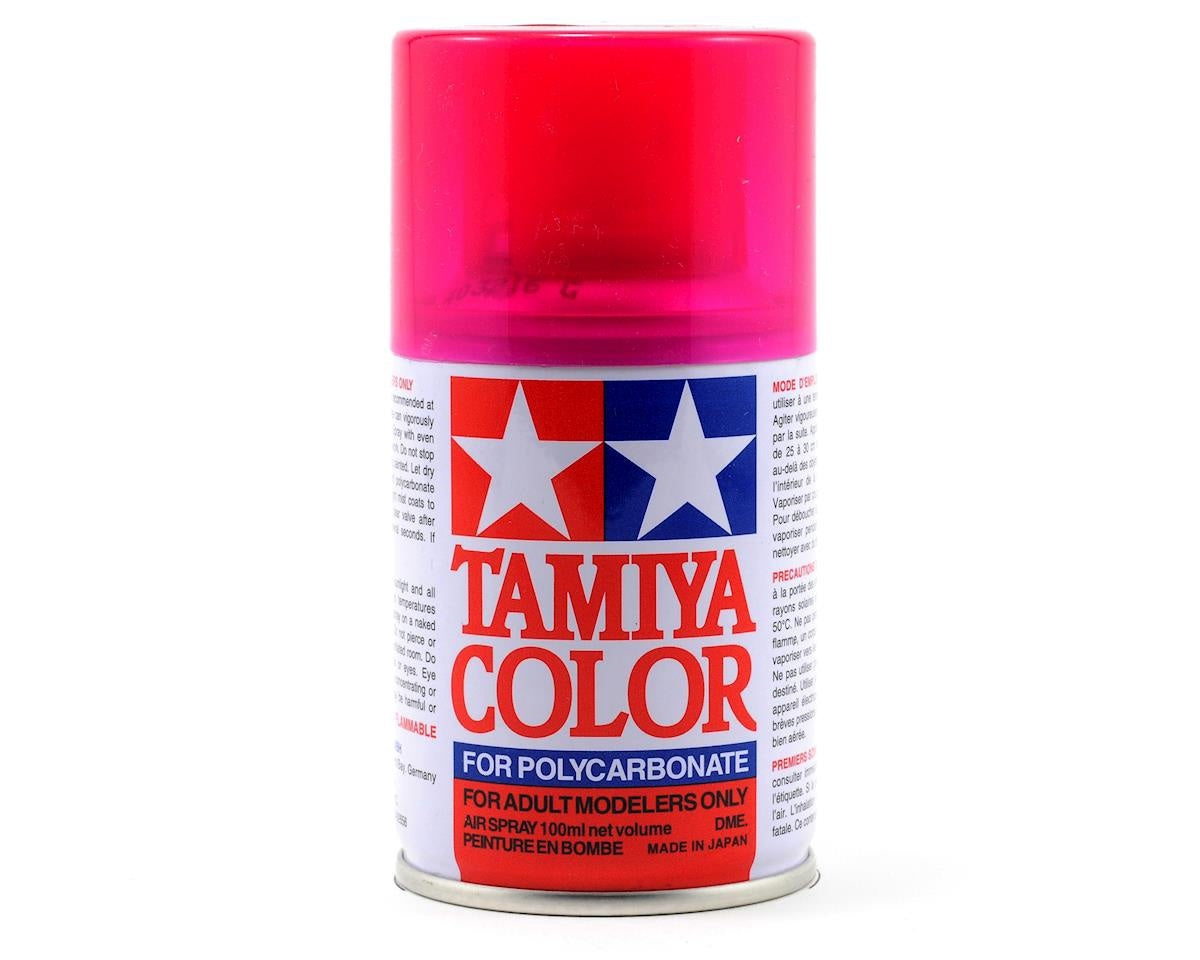 Tamiya Paint for Polycarbonate, PS-40 Translucent Pink, Spray TAM86040
