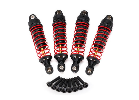 Traxxas 1/18 Aluminum GTR Shocks w/ Springs (4) TRA7665