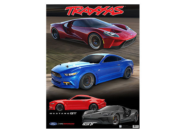 Traxxas 4-tec 36x48 Window Grphx TRA61882