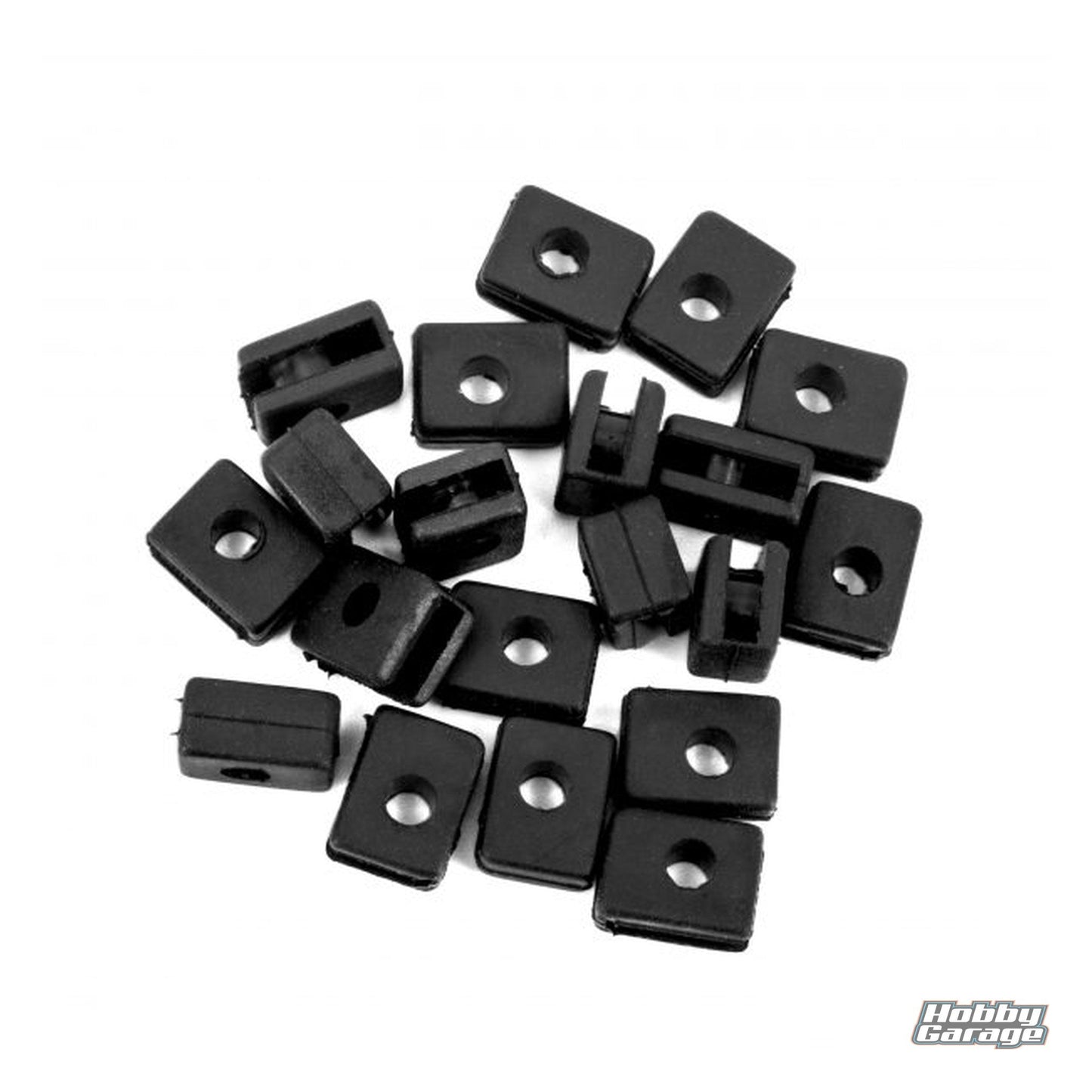 Futaba Square Servo Grommets, 20-Pack FUTFSH-40