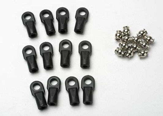 Traxxas Large Rod Ends w/ Hollow Balls (12) TRA5347