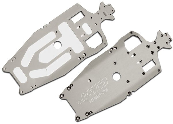 Traxxas Silver 7075-T6 Aluminum Jato Chassis TRA5522X