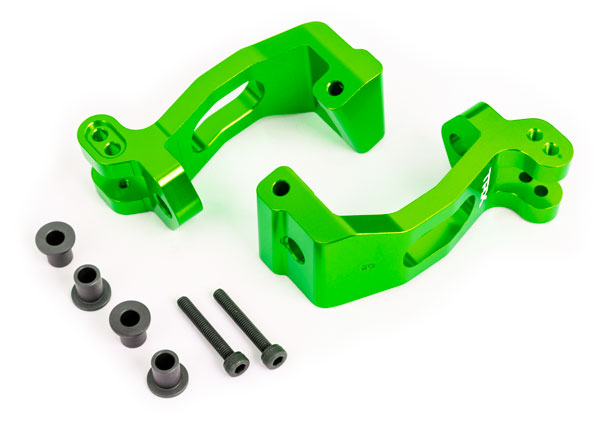 Traxxas Green 6061-T6 Aluminum Caster Blocks (L&R) TRA9532G
