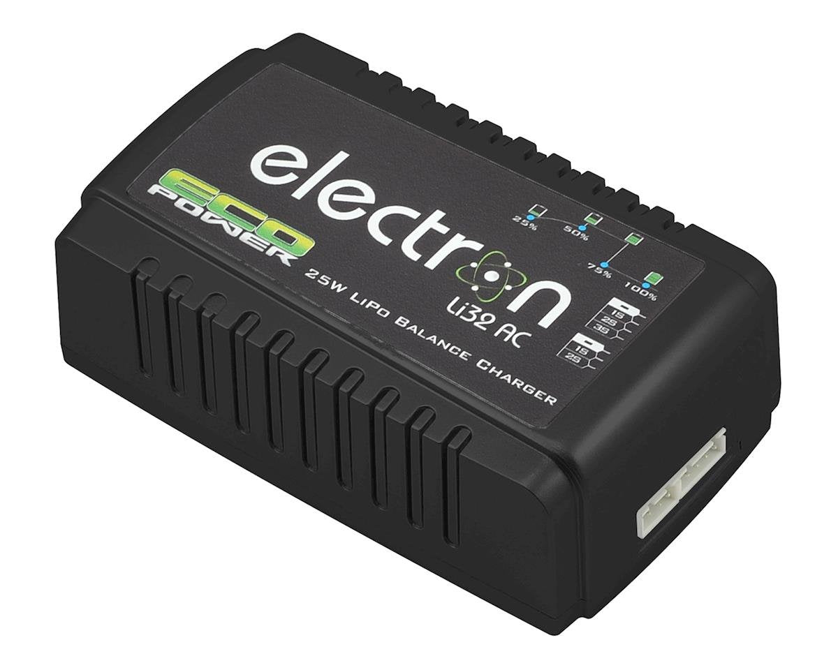 EcoPower "Electron Li32 AC" Lipo Balance Battery Charger (2-3S/2A/25W) ECP-1004
