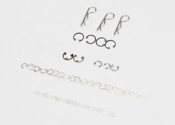 Traxxas E-clips & C-rings TRA1633