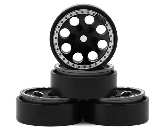 Treal Hobby Type K 1.0" 12-hole Beadlock Classic Vintage Wagon Wheels TLHTSCX24-254