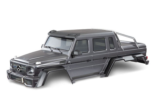 Traxxas TRX-4 Mercedes-benz G 63 Amg 6x6 Silver Clipless Body TRA9129-SLVR