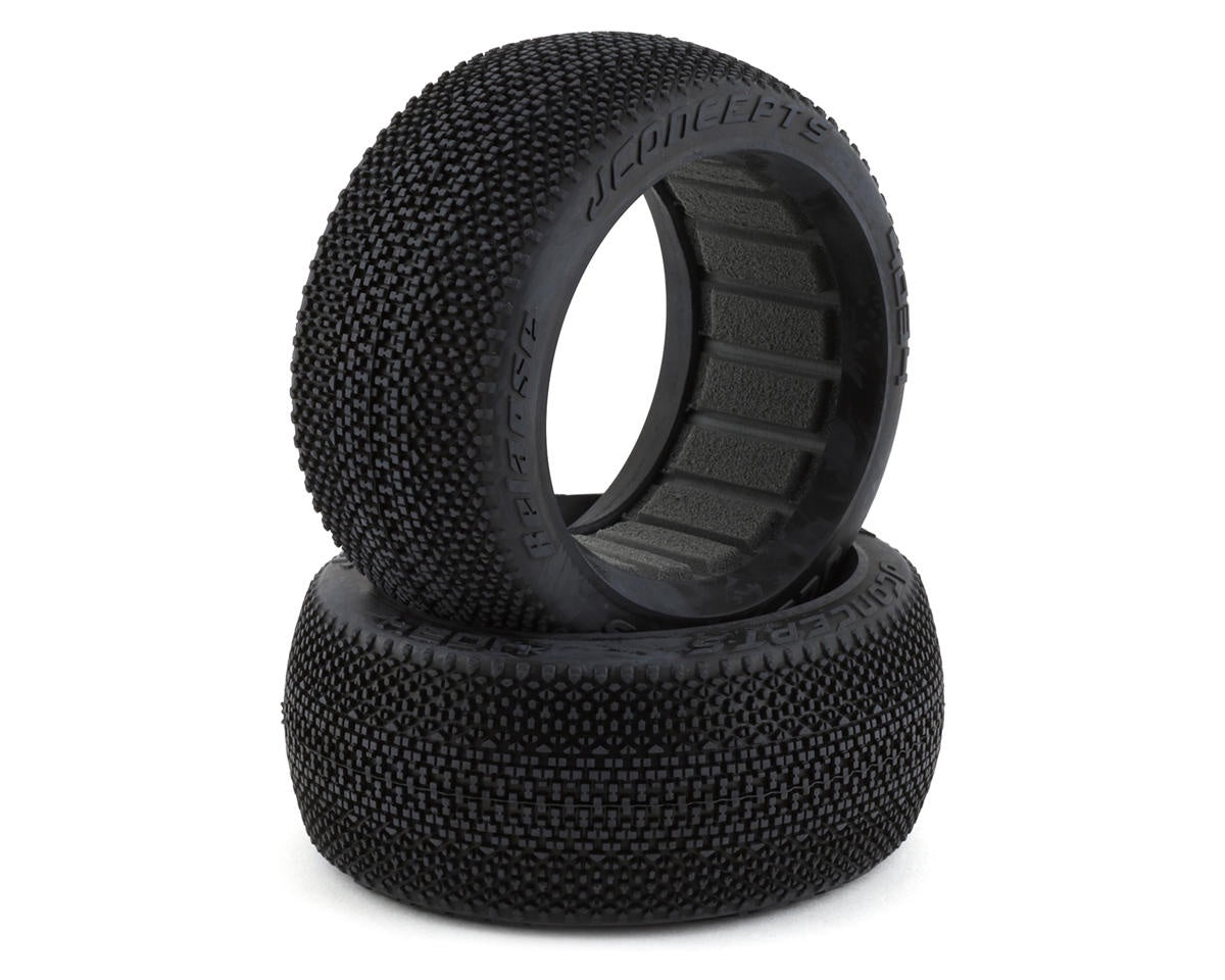 JConcepts Relapse 1/8th Buggy Tires W/foam Inserts (2) (Aqua A2) JCO4034-03