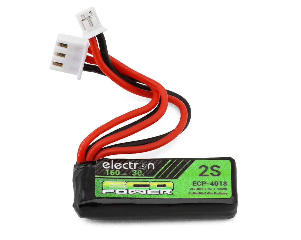 EcoPower "Electron" 2S 30C Lipo Battery Pack (7.4v/160mah) (Axial Scx30) ECP-4018