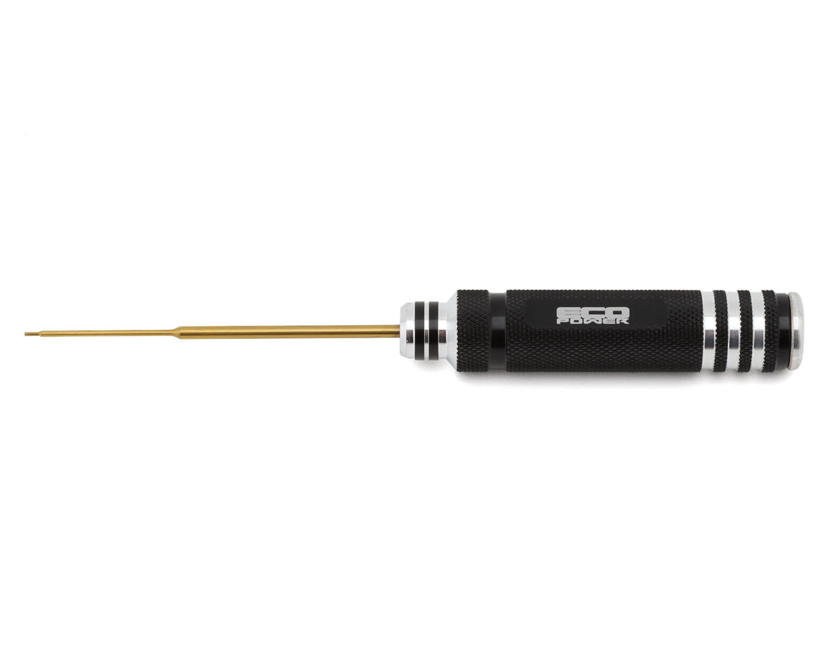 EcoPower Titanium Nitride Coated Hex Driver W/aluminum Handle (0.9mm) ECP-3084