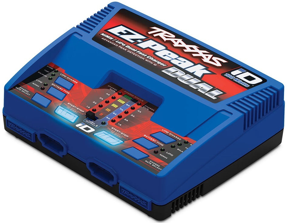 Traxxas Ez-peak 8-amp 3S Dual Multi-chemistry Charger TRA2972