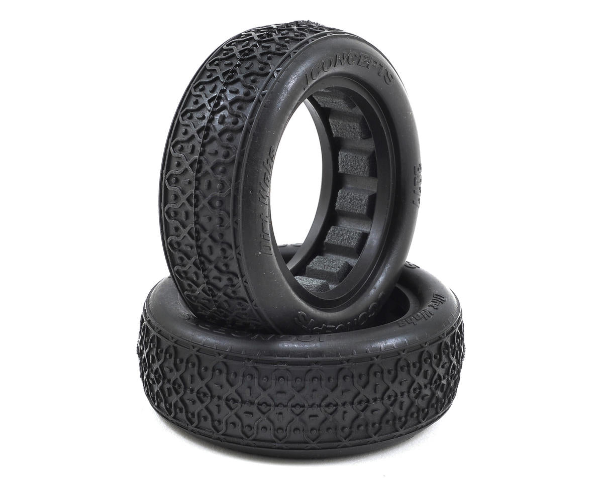 JConcepts Dirt Webs 2.2" 2WD Front Buggy Tires (2) (Blue) JCO3077-01