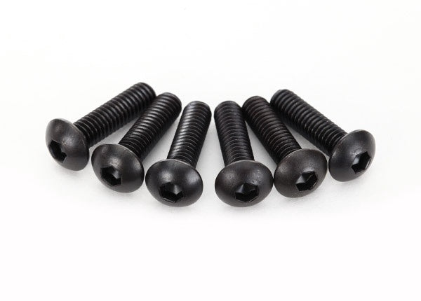 Traxxas Button-head Machine Screws 4x15mm (6) TRA2594