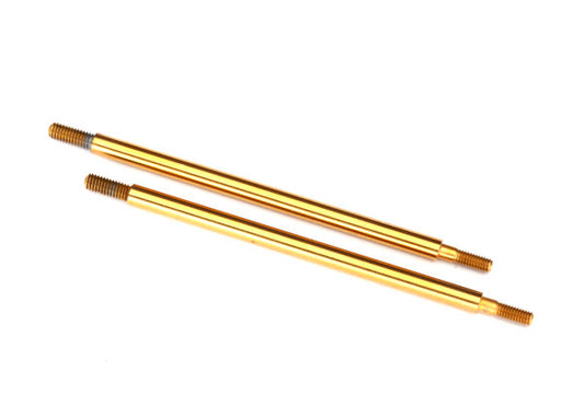Traxxas 74mm Tin-coated GTR Shock Shafts (2) TRA8463T
