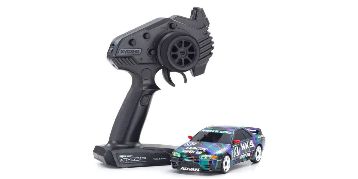 Kyosho Mini-Z AWD Hks Skyline Gt-r (R32) 1993 #87 32652HK (1) MA-020 AWD Mini-Z KYO32652HK