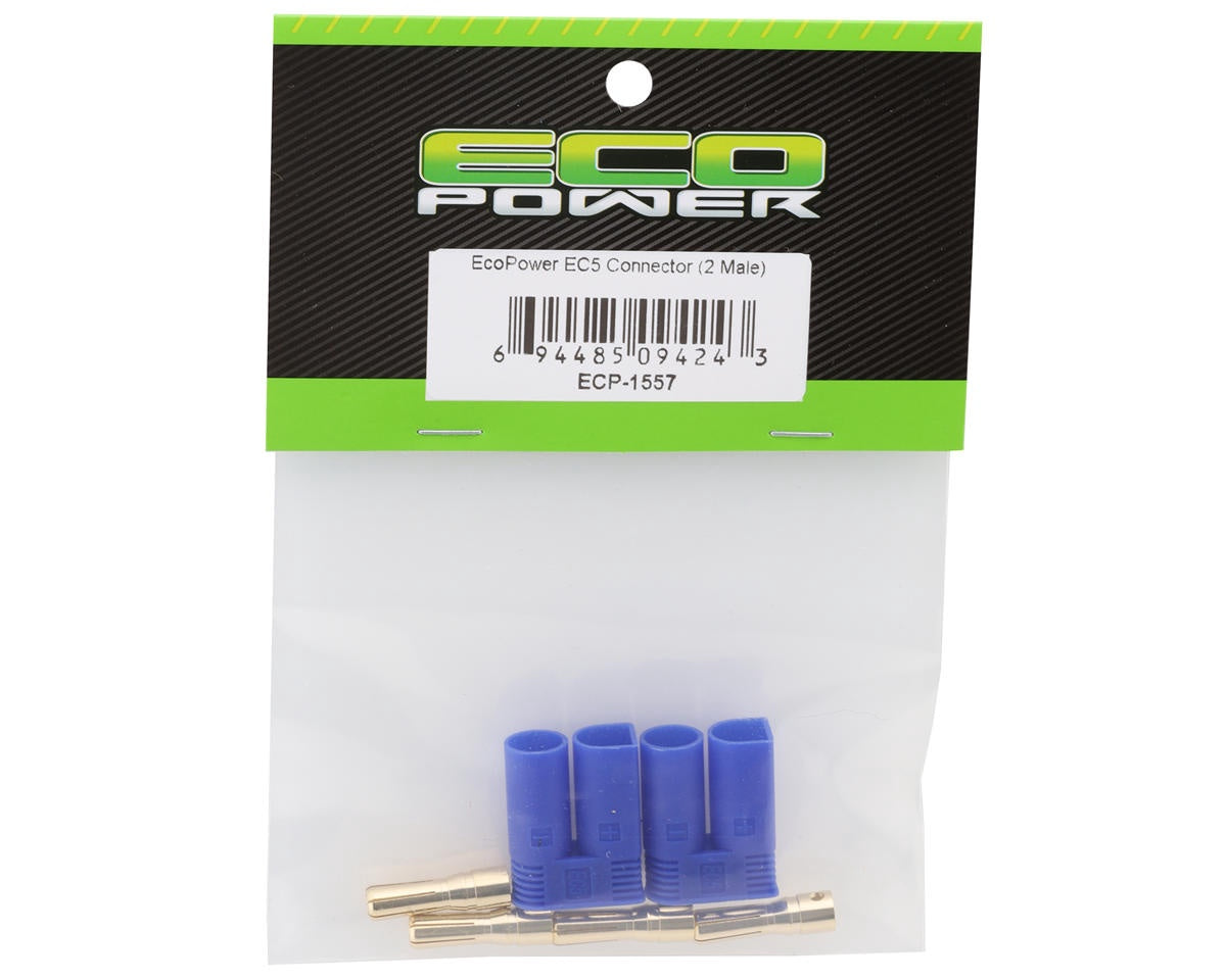 EcoPower EC5 Style Connectors (2 Male) ECP-1557