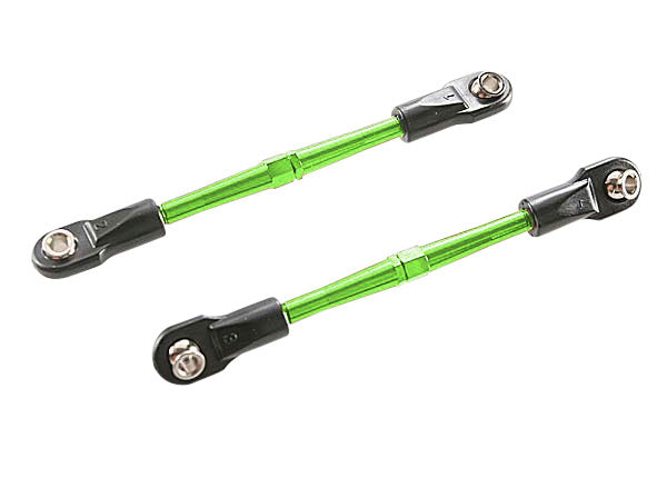 Traxxas 59mm Green Aluminum Toe Links (2) TRA3139G