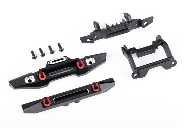 Traxxas Aluminum Bumpers w/ Mounts for TRX-4M Defender TRA9734X