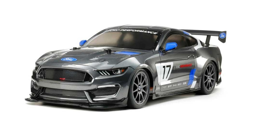 Tamiya 1/10 RC Ford Mustang GT4 Race Car Kit, TT-02 Chassis TAM58664