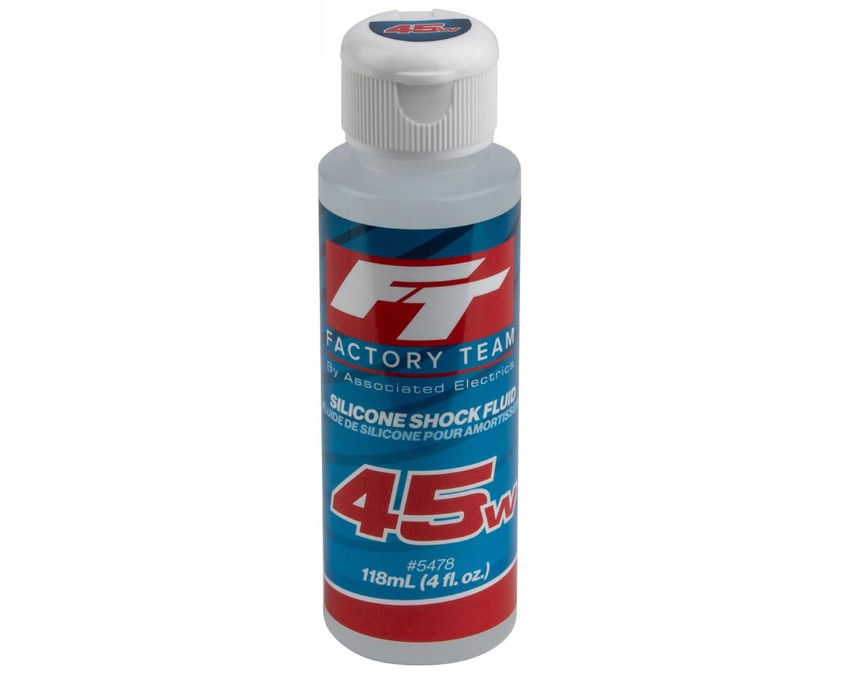 Team Associated Factory Team Silicone Shock Oil (4oz) (45wt) ASC5478