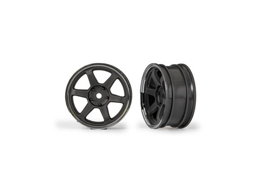 Traxxas 1.9" Gray 6-spoke Front Wheels (2) TRA10571