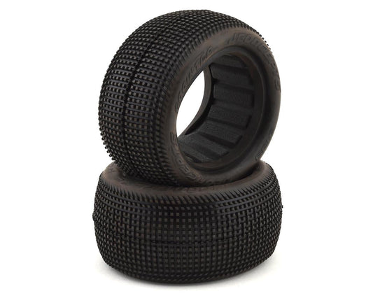 JConcepts Sprinter 2.2" Rear Buggy Dirt Oval Tires (2) (Blue) JCO3133-01