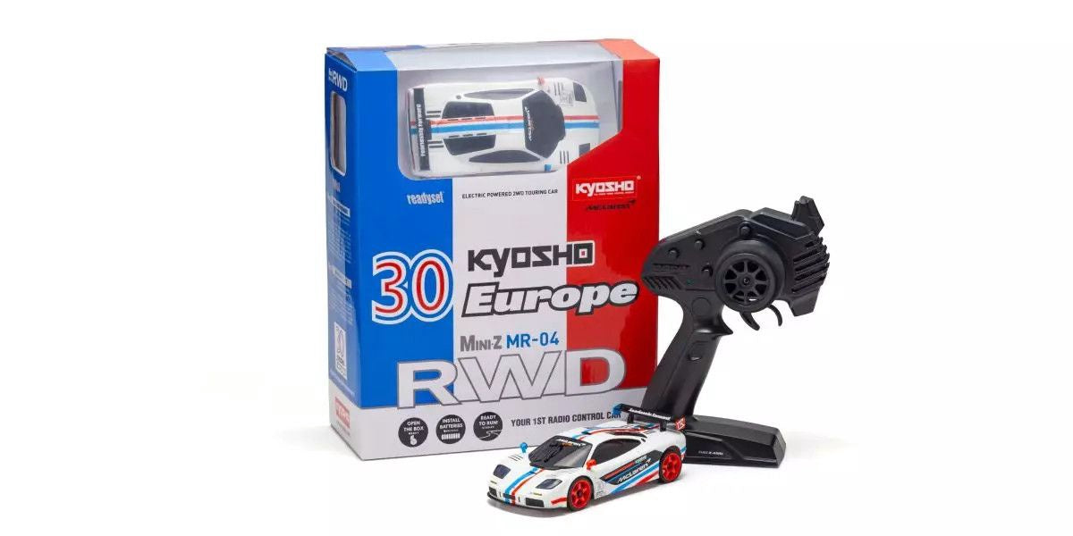 Kyosho Mini-Z Rwd MR-04 Readyset Mclaren F1 GTR Ke 30th Anniversary KYO32372KE