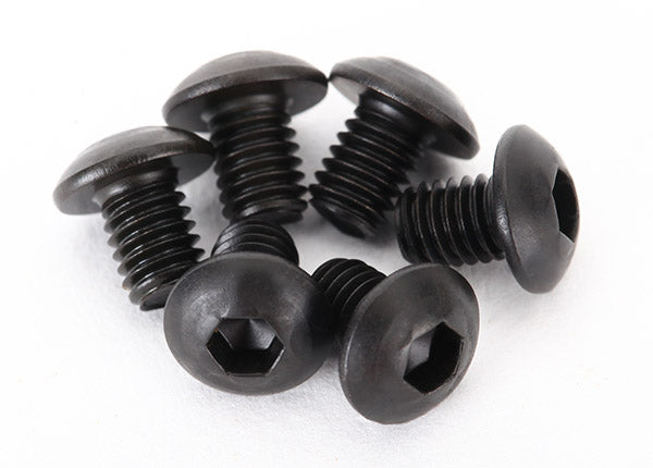 Traxxas Button-head Machine Screws 3x4mm (6) TRA2515