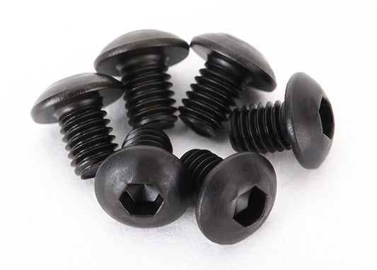 Traxxas Button-head Machine Screws 3x4mm (6) TRA2515