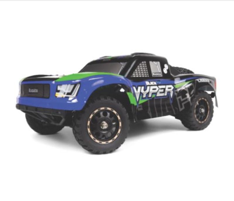BlackZon Vyper SC 1/16 4WD Electric - Blue/green BZN540274