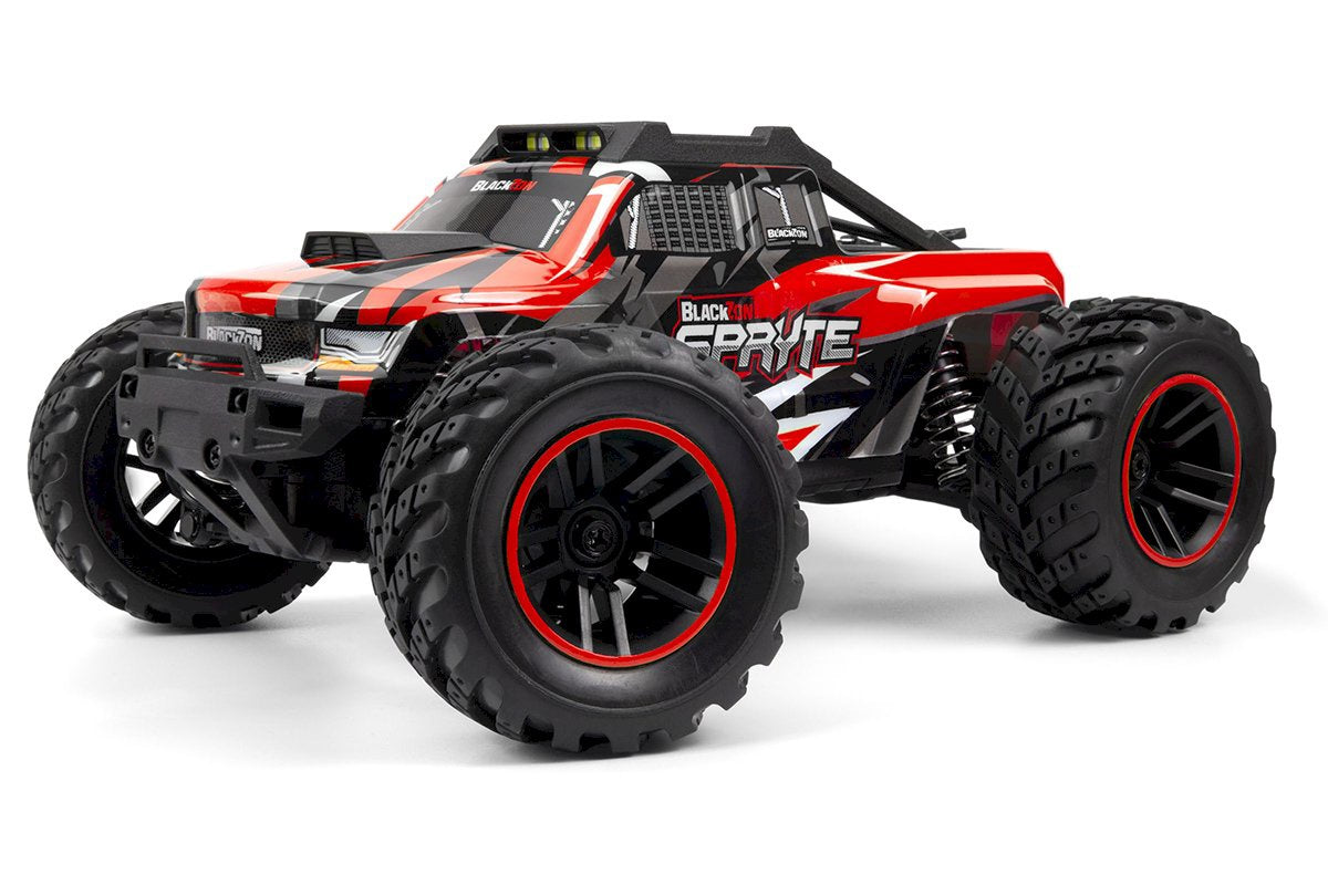 BlackZon Spryte MT 1/20 4WD Electric Monster Truck - Red BZN540302