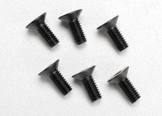 Traxxas Countersunk Machine Screws 4x10mm (6) TRA2535