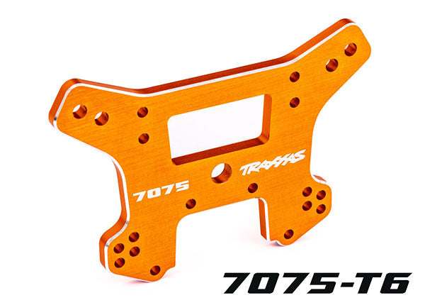 Traxxas Orange 7075-T6 Aluminum Sledge Front Shock Tower TRA9639T