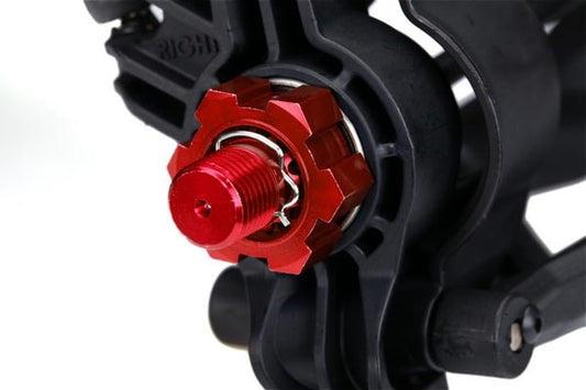 Traxxas 24mm Red Aluminum Splined Hex Wheel Hubs (4) TRA7756R
