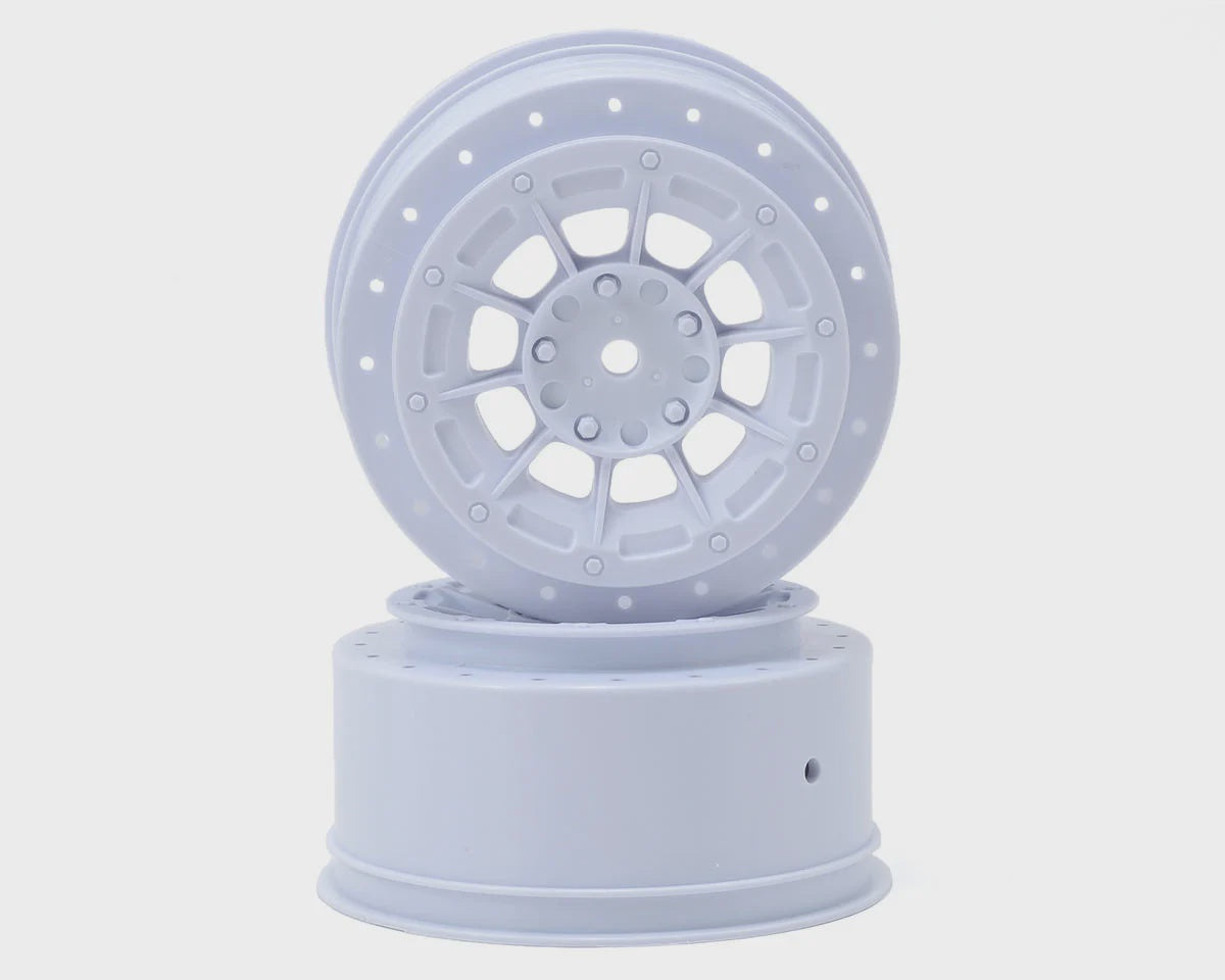 JConcepts 12mm Hex Hazard Short Course Wheels (White) (2) (TEN-SCT) JCO3352W