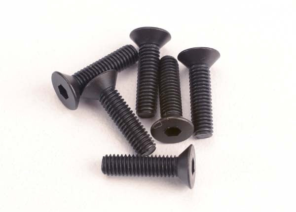 Traxxas Countersunk Machine Screws 3x12mm (6) TRA2552